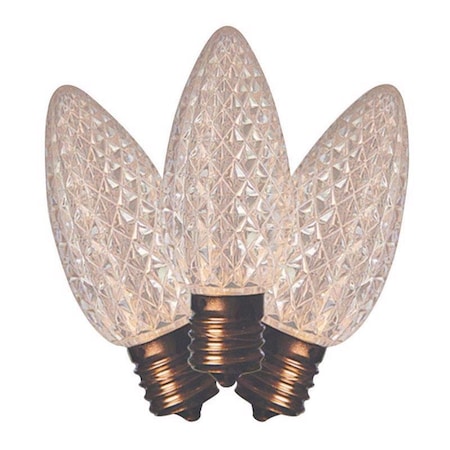 Holiday Bright Lights LED C9 WRM WT TWKL 25CT 25LEDFC9TWWTWA